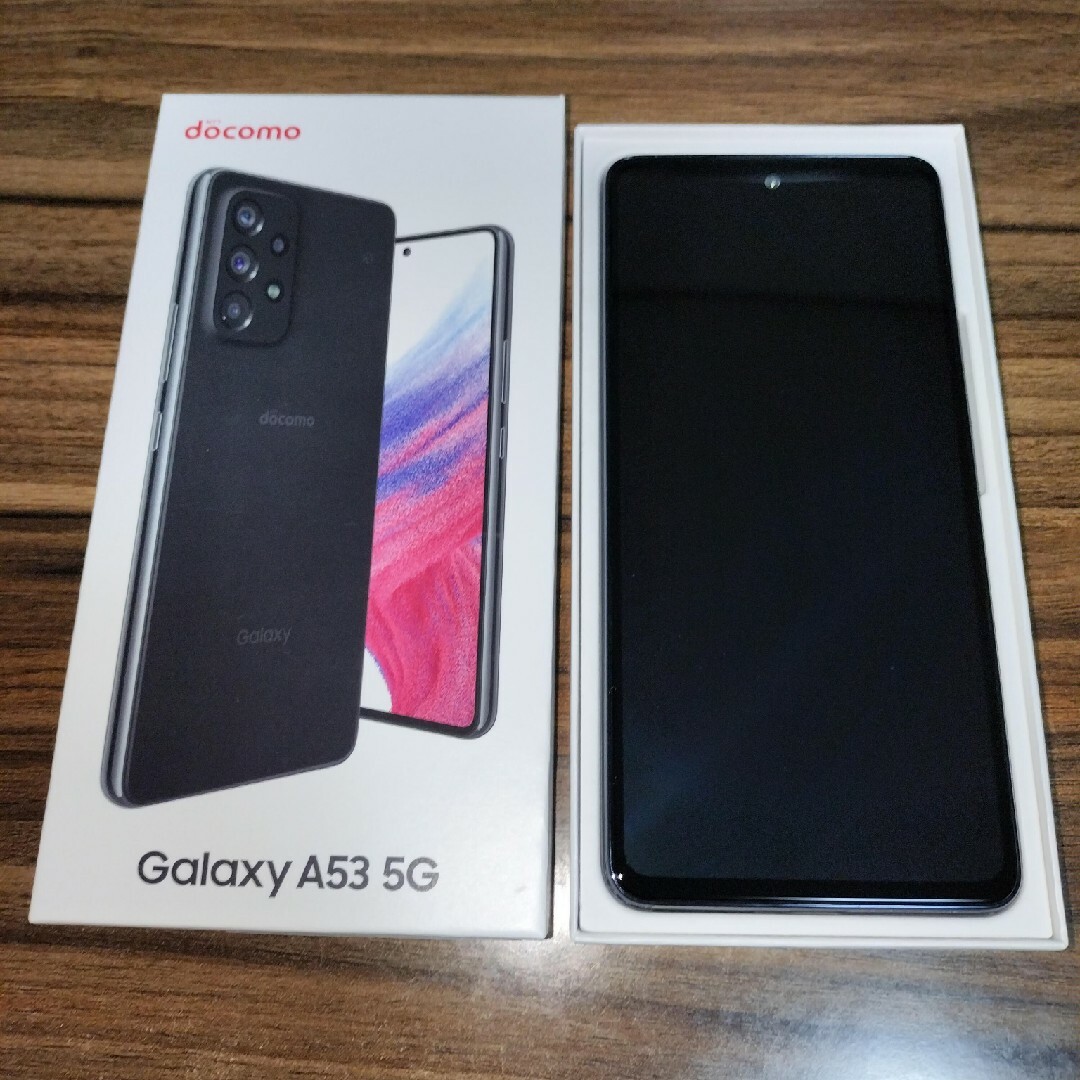 Galaxy A53 5G SC-53C オーサムブラック DOCOMO ドコモ1280GBメモリー