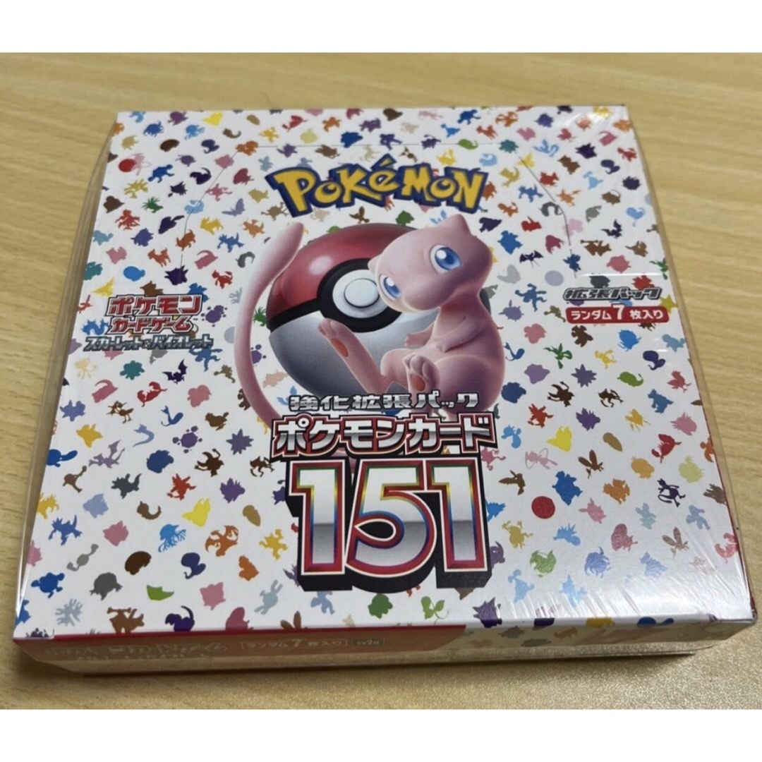 超≈爆安価格】 ポケモンカード 151 シュリンク付き 1box Box/デッキ