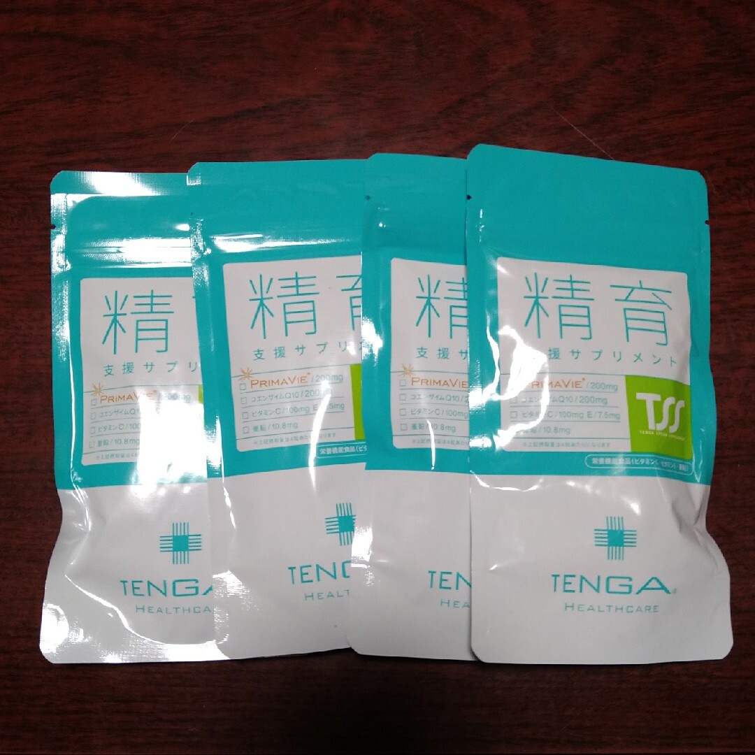 TENGA 精育支援サプリメント 120粒 4袋セットTENGA