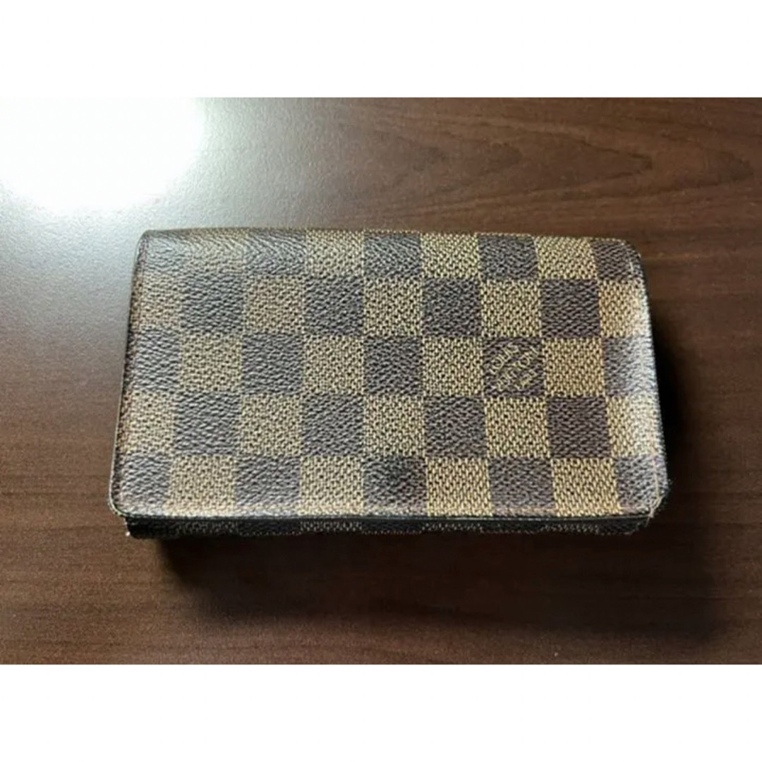 アウトレット激安 LOUIS VUITTON/ルイヴィトン 二つ折り財布 ダミエ