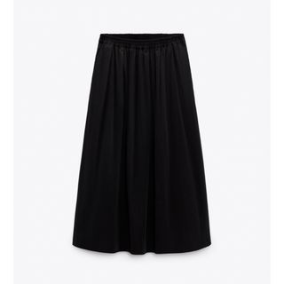 ZARA セットアップ　ミディ丈ボリュームスカート　フレアートップス