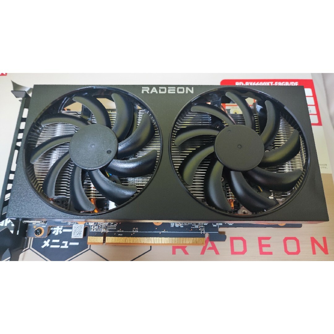 玄人志向 - RX6600XT 玄人志向 GPU グラフィックボードの通販 by とり