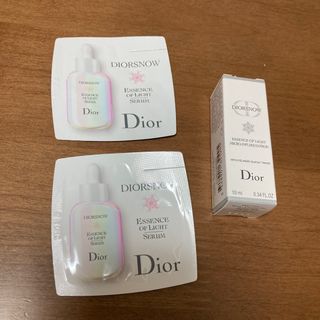 ディオール(Dior)のDIOR化粧水×1＆美容液×2サンプルセット(サンプル/トライアルキット)