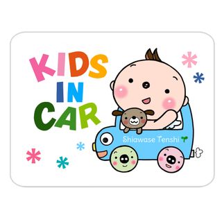 ｢KIDS IN CAR｣マグネット＊カーステッカー(その他)