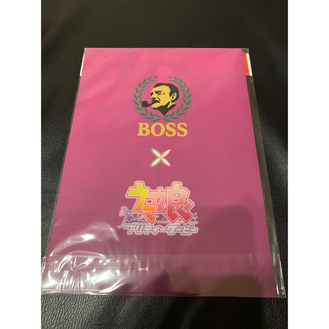 BOSS(ボス)のクラフトボス×ウマ娘　A4判クリアファイル 2枚 エンタメ/ホビーのアニメグッズ(クリアファイル)の商品写真