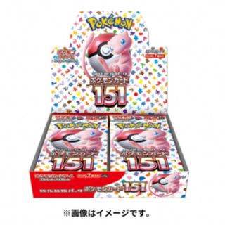 ポケモン(ポケモン)のポケモンカード強化拡張パックポケモンカード151BOXシュリンク付き(Box/デッキ/パック)