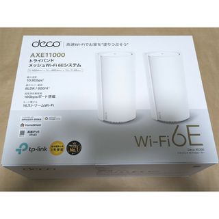 TP-Link Deco XE200 2パック Wi-Fi 6E(PC周辺機器)