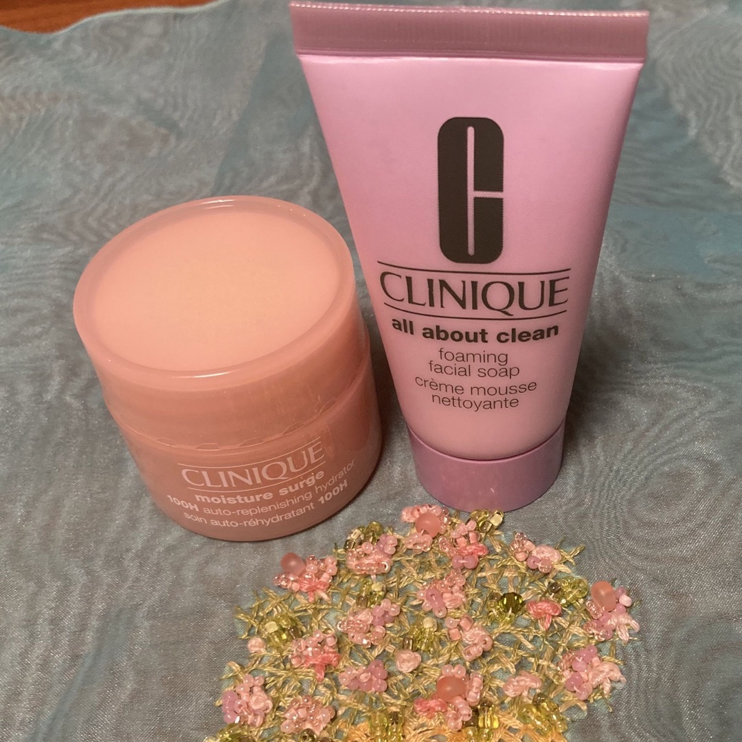 CLINIQUE(クリニーク)のクリニーク　洗顔フォーム・モイスチャーサージ コスメ/美容のキット/セット(サンプル/トライアルキット)の商品写真