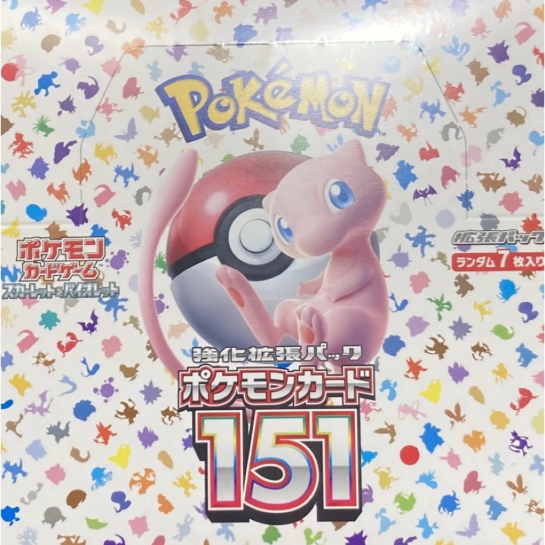 日本に ポケモン 151 ポケモンカード151 box 新品未開封 151