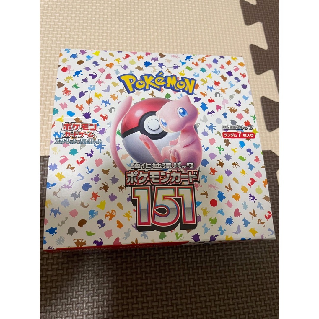 ポケモンカード 151  シュリンクなし1box