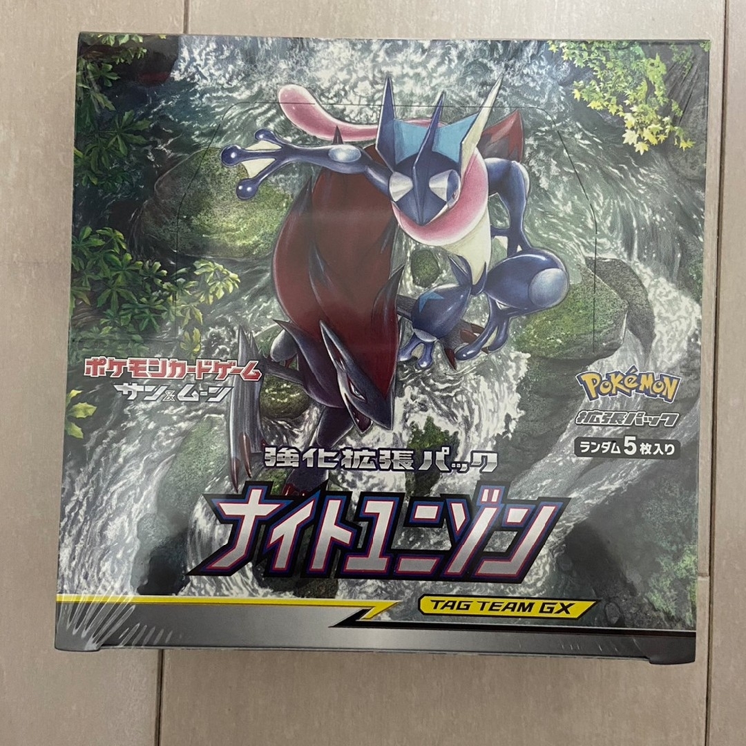 ポケモンカード　ナイトユニゾン新品未開封BOX シュリンクあり