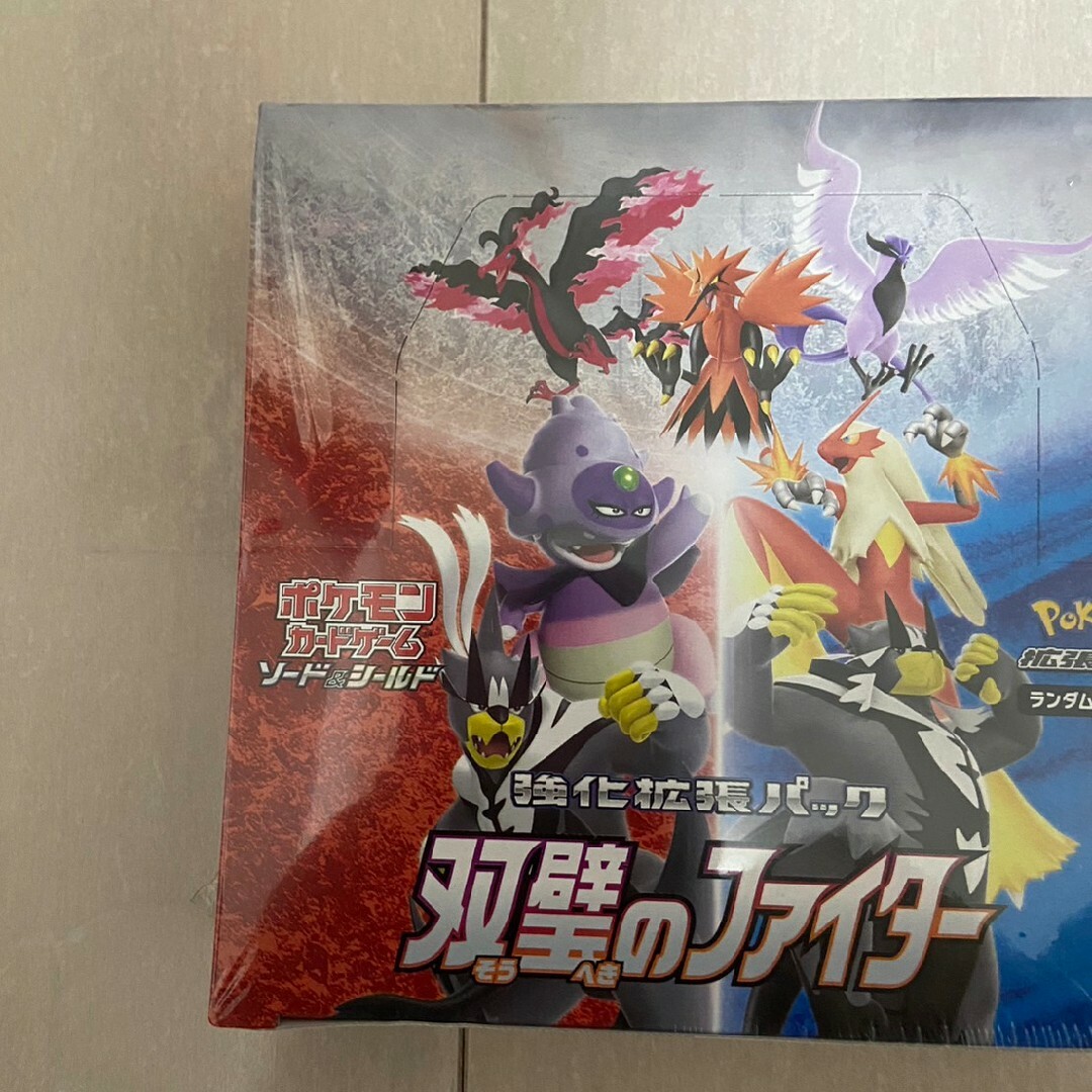 ポケモン　双璧のファイター　6box 新品