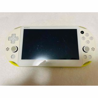 プレイステーションヴィータ(PlayStation Vita)のPSVita PCH-2000 ZA13 本体 ライムグリーン 動作確認済み(家庭用ゲーム機本体)