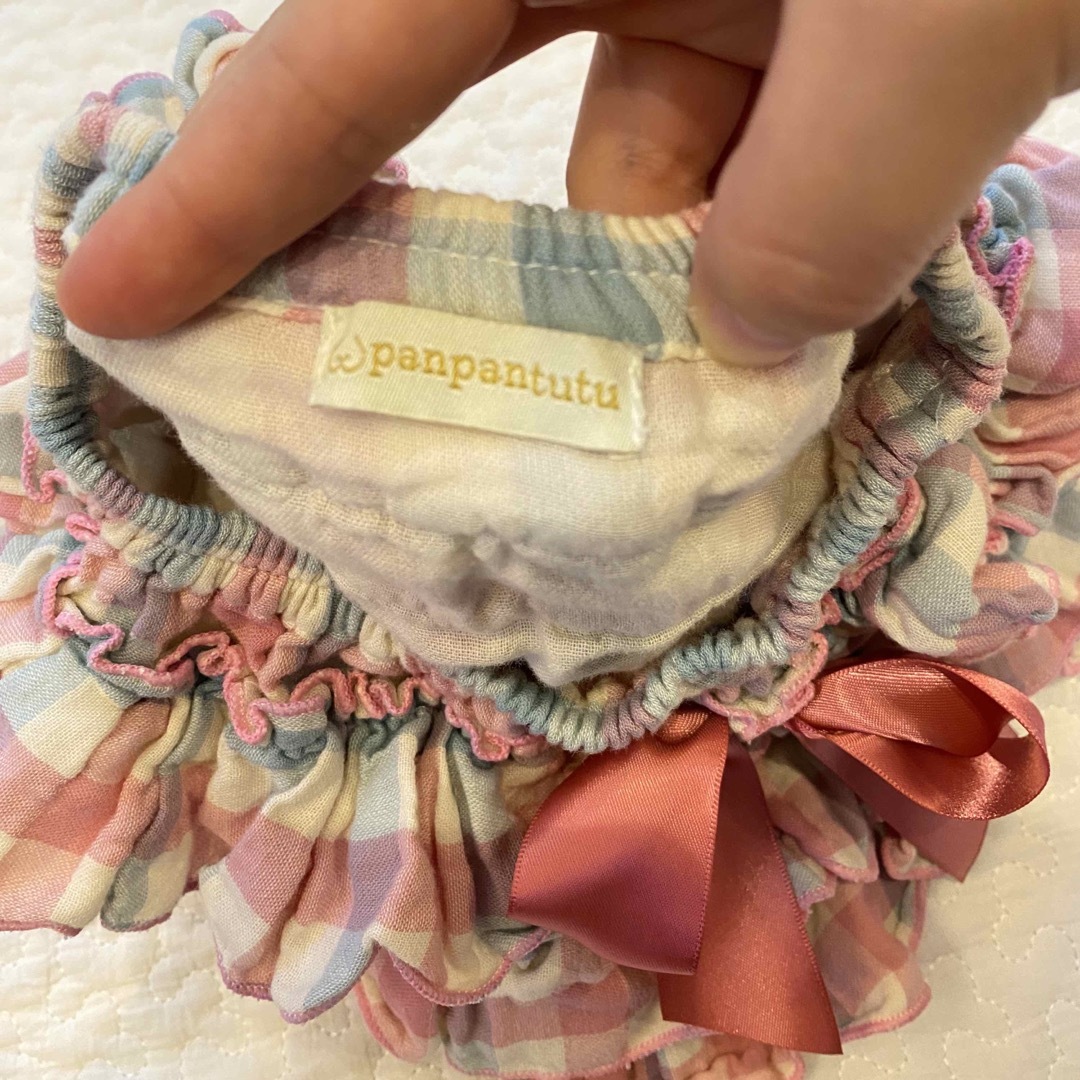 panpantutu(パンパンチュチュ)のpanpantutu フリフリボトム　ブルマ キッズ/ベビー/マタニティのベビー服(~85cm)(スカート)の商品写真