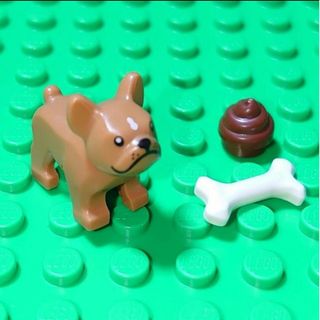 レゴ(Lego)の【新品】LEGO 犬セット《フレンチブルドックＡ》レゴ ミニフィギュアアイテム(その他)