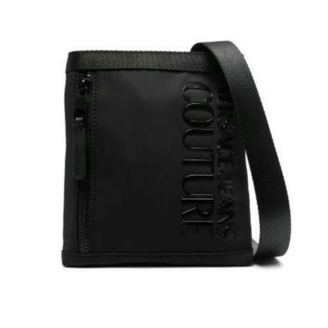 VERSACE JEANS COUTURE メッセンジャーバッグ ブラック | www.mairie