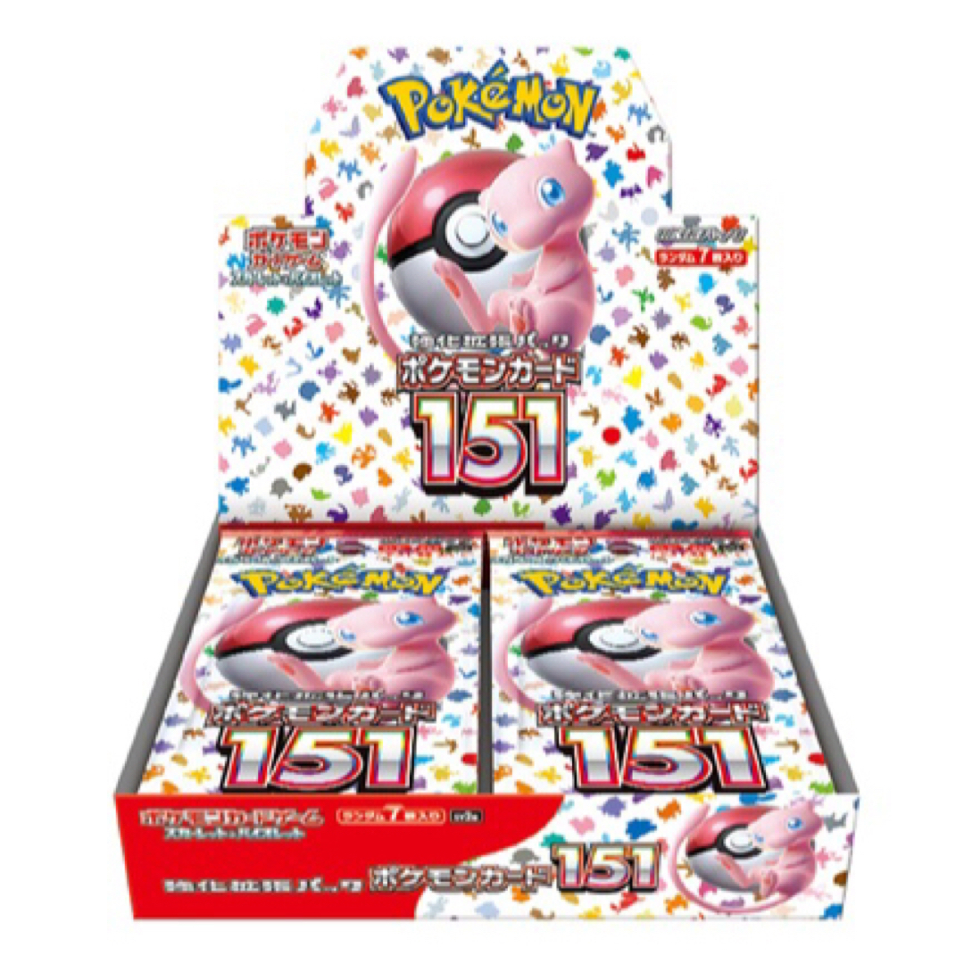 ポケモンカード 151 1BOX シュリンク付き