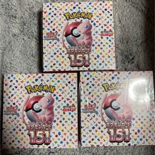 ポケモン 151 シュリンク付き 未開封BOX(Box/デッキ/パック)