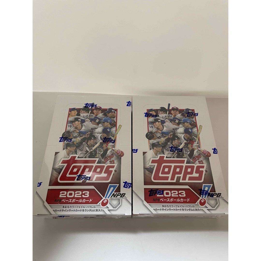 2023 Topps NPBベースボールカード(ボックス)2BOX 未開封
