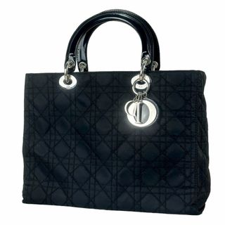 ディオール(Christian Dior) ハンドバッグ(レディース)(シルバー/銀色