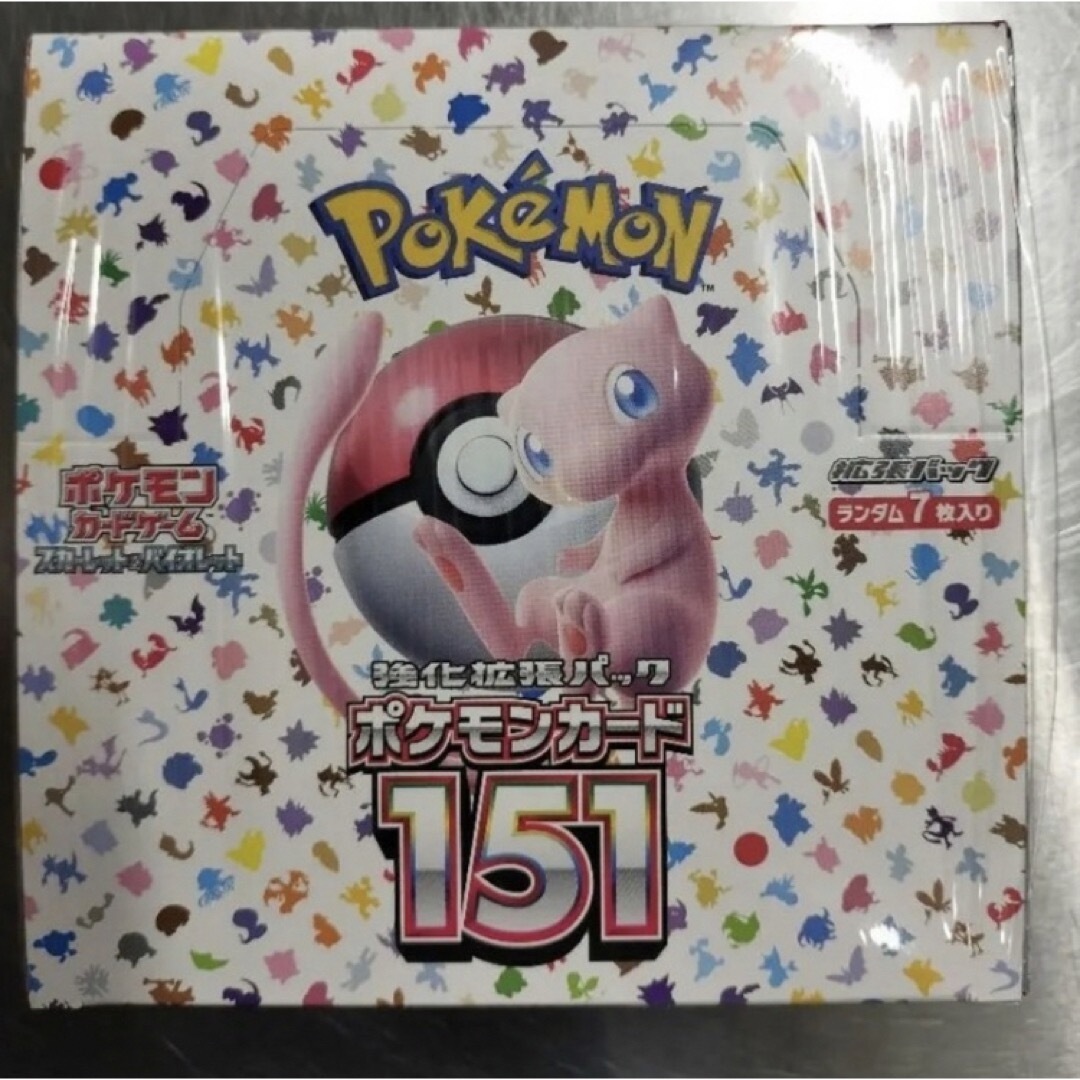 【24時間以内発送】ポケモン 151 1BOX シュリンク付き未開封 1