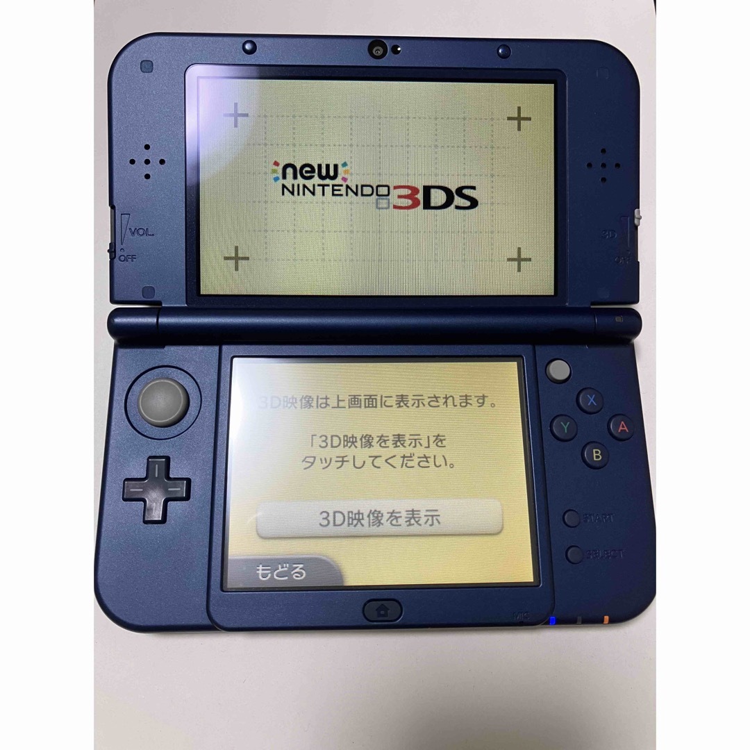 Newニンテンドー3DS LL メタリックブルー 本体