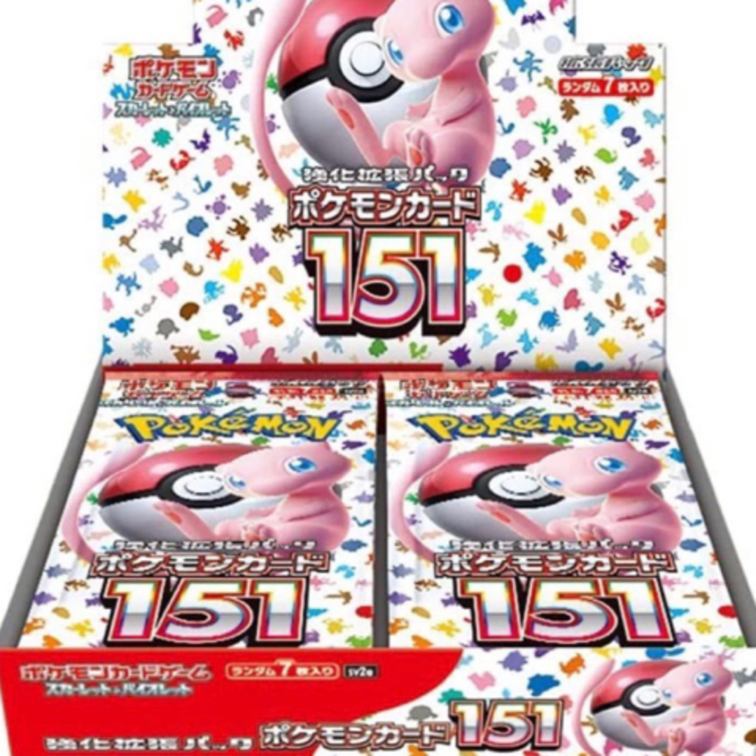 ポケモンカード　151 1box分　新品未開封20パックBox/デッキ/パック