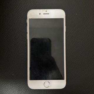 アイフォーン(iPhone)のiPhone6 64GB シルバー 画面割れ(スマートフォン本体)