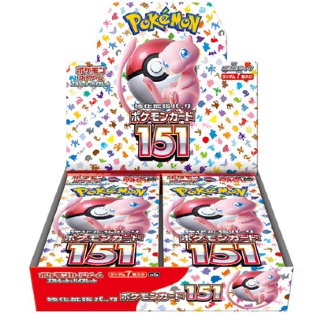 ポケモンカード 151 1BOX シュリンク付き