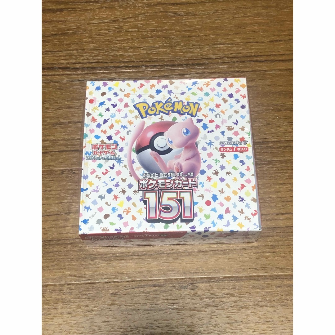 【新品・未開封】ポケモンカード151。１BOX。 シュリンク付き。