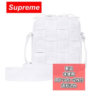 シュプリーム(Supreme)の【公式サイト購入】Supreme Woven Sholder White 送料込(ショルダーバッグ)