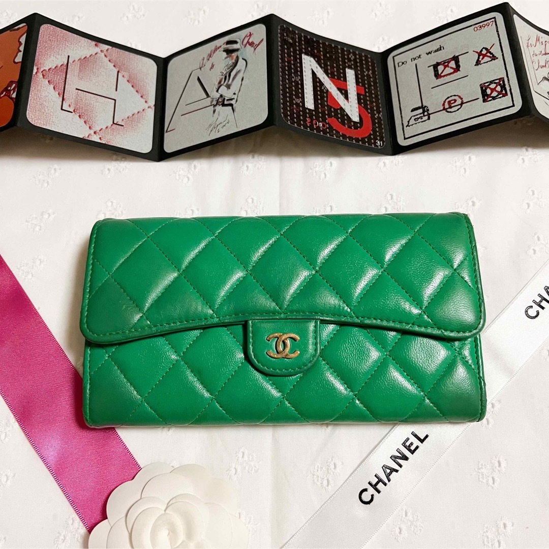 CHANEL - 【専用】CHANEL シャネル 長財布 マトラッセ フラップ
