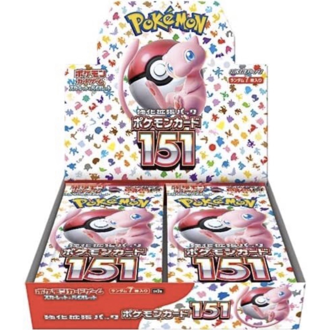 ポケモンカード　151 BOX 新品　シュリンク付き強化拡張パック