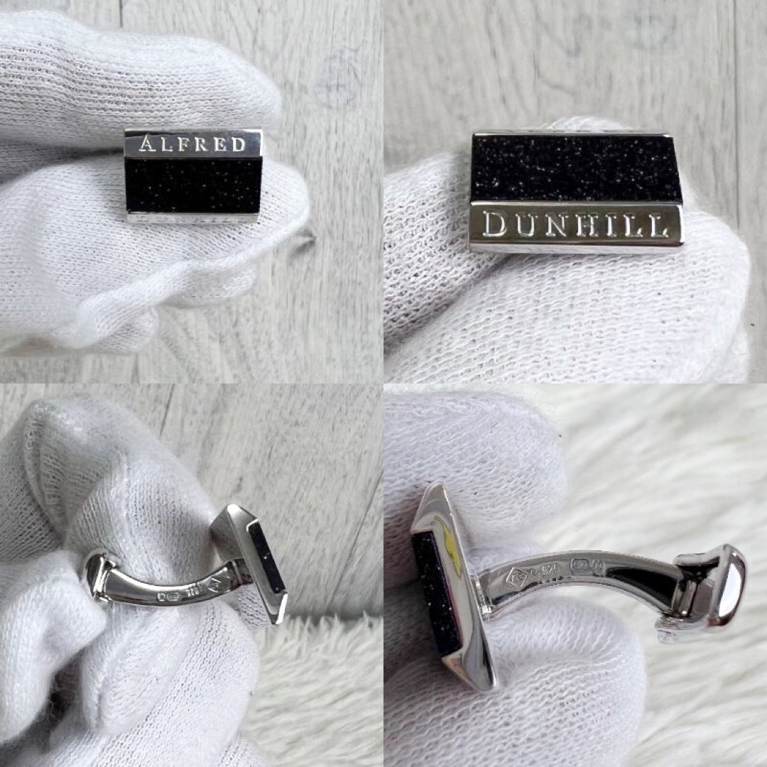 Dunhill(ダンヒル)の新品♡ギャランティカード♡保存箱付♡百貨店購入♡dunhill ダンヒル カフス メンズのファッション小物(カフリンクス)の商品写真