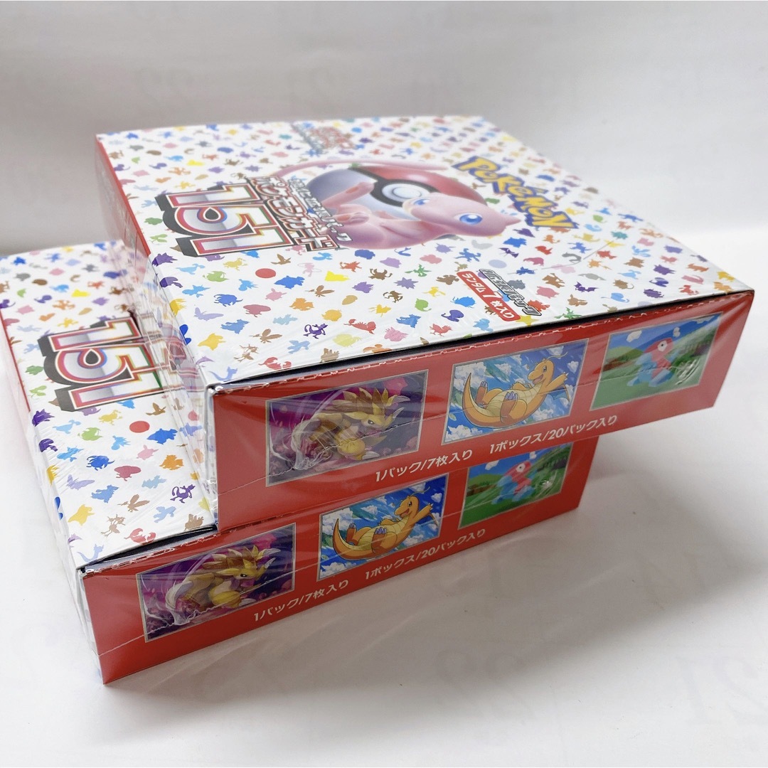 ポケモンカード151 BOX 新品未開封 シュリンク付き 2boxの通販 by ...