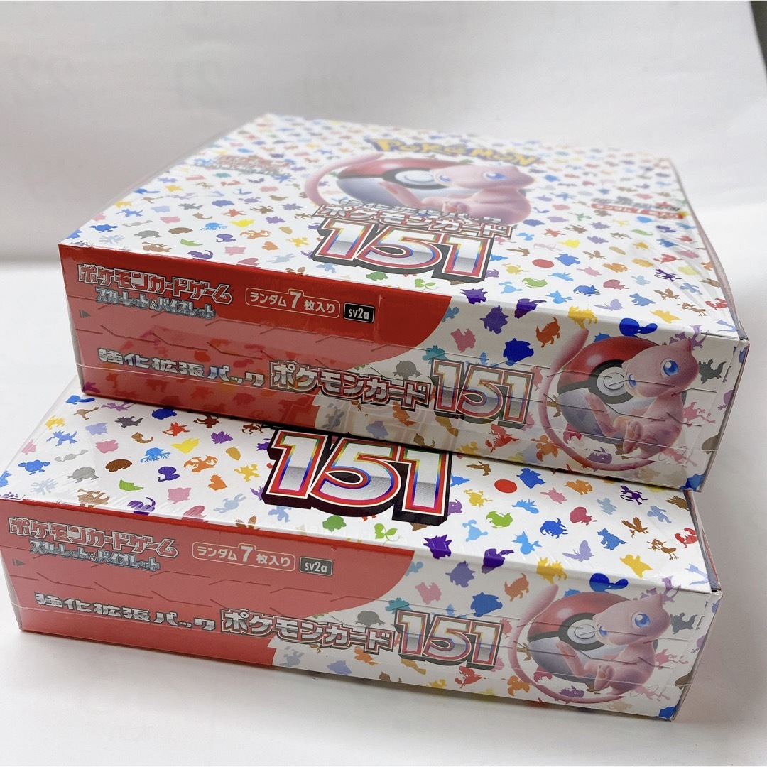 ポケモンカード 151 BOX 新品未開封 シュリンク付