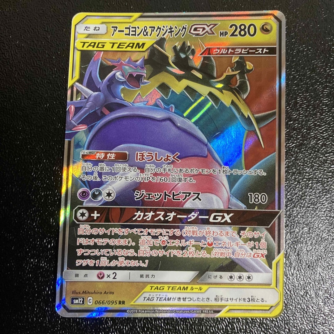アーゴヨン\u0026アクジキングGX タッグチーム