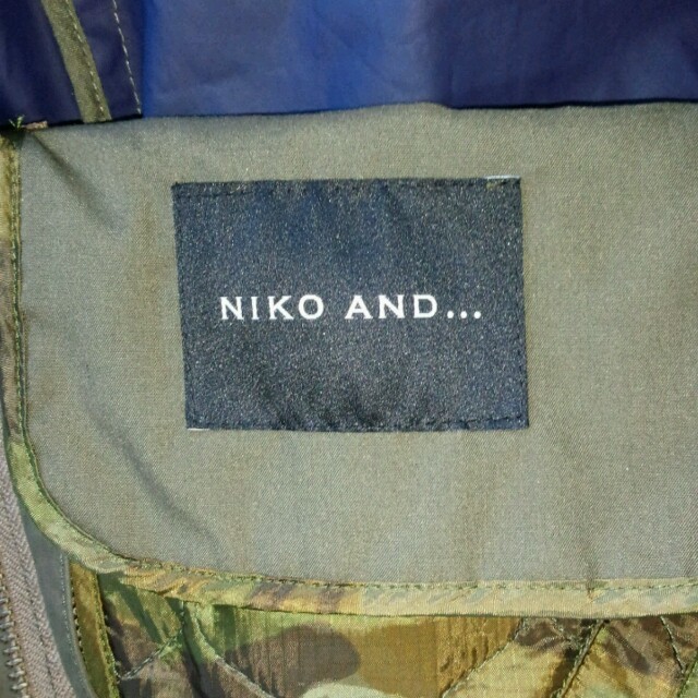 niko and...(ニコアンド)のNIKO AND... モッズコート ビックシルエット 美品 メンズのジャケット/アウター(モッズコート)の商品写真