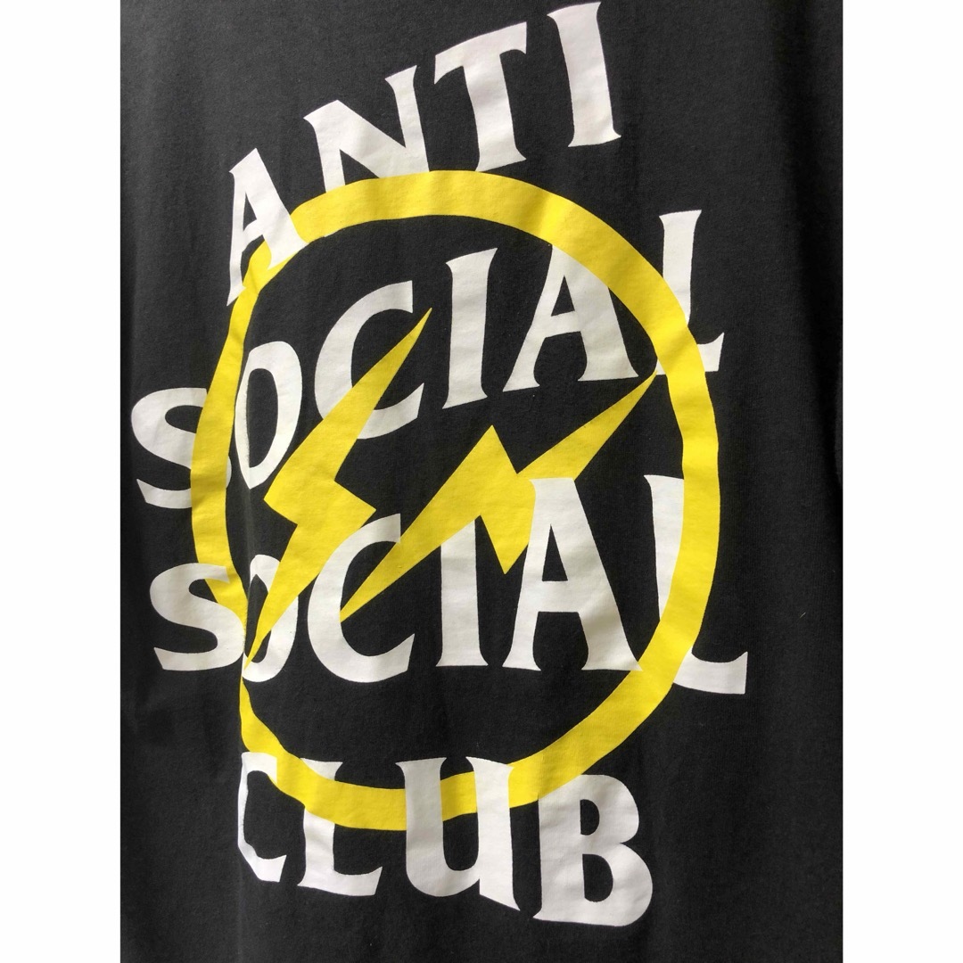 アンチソーシャルクラブ フラグメント コラボ Tシャツ ブラックアンチ 半袖