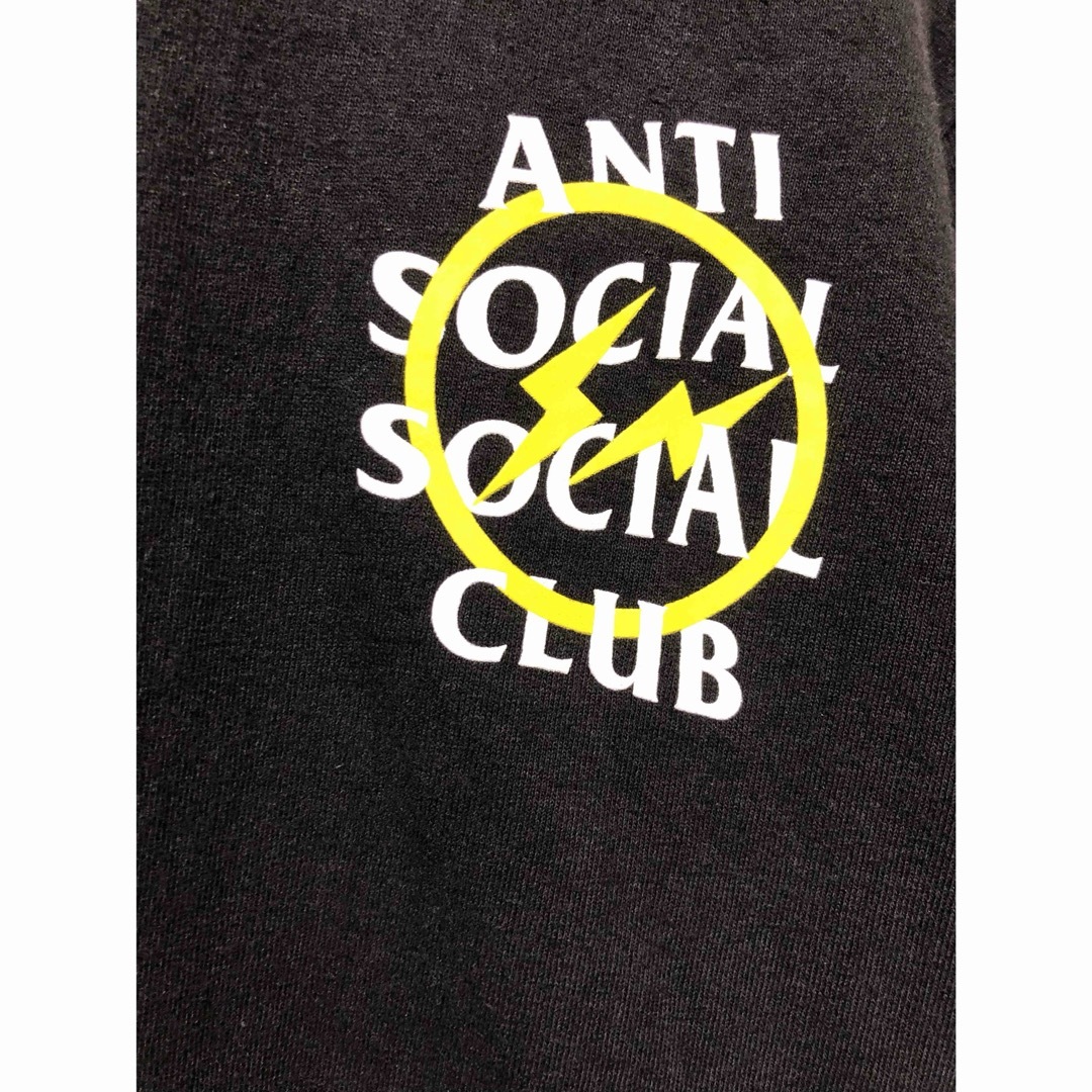 アンチソーシャルクラブ フラグメント アンチ 半袖 Tシャツ ブラック 黒 M