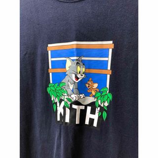 KITH キス TOM and JERRY トムアンドジェリー ヴィンテージTシャツ レッド