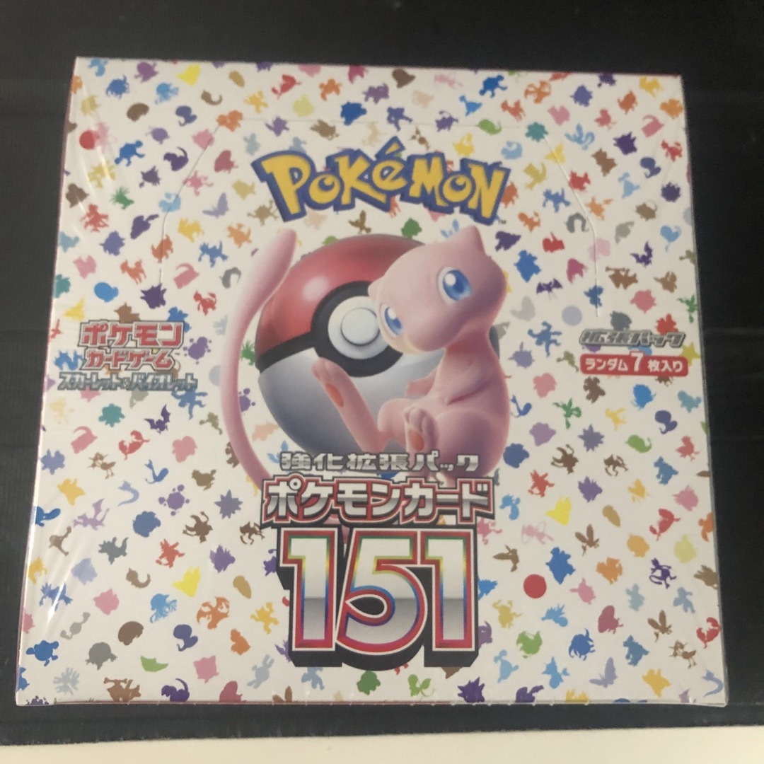 ポケモンカード　スカーレット&バイオレット　151 シュリンク付き　1BOX