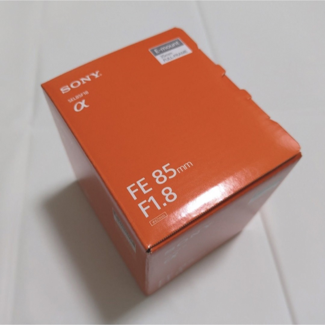 【新品】sony 85mm レンズ+レンズフィルター付