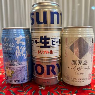 サントリー(サントリー)の鹿児島ハイボール　大隈麦とジャスミンソーダ割り　サントリー生ビール　セット売り(焼酎)