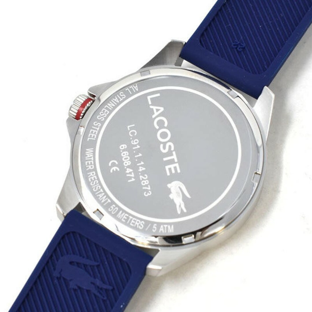 ラコステ 2010979 ネイビー シリコン 腕時計 メンズ