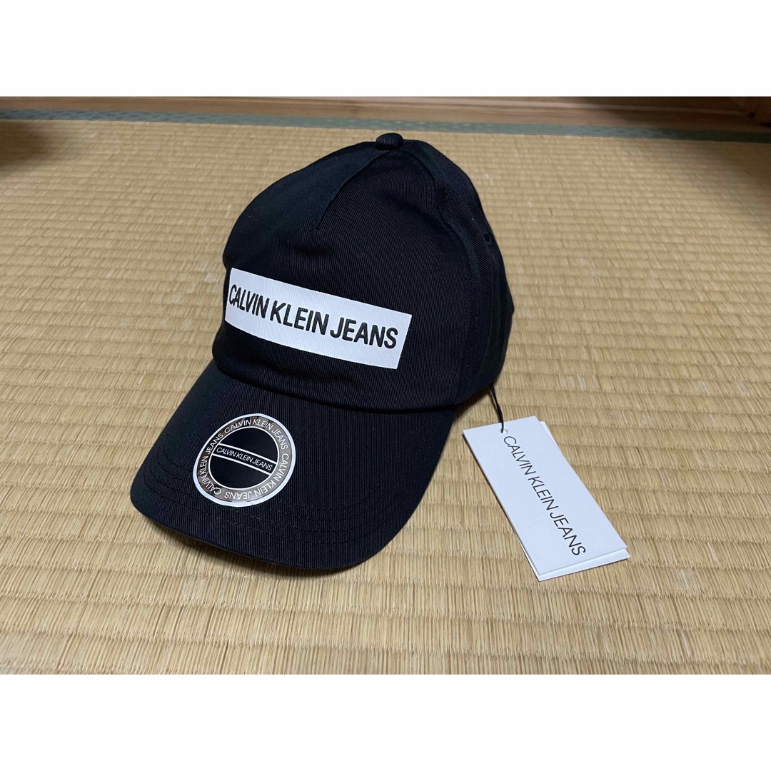 Calvin Klein(カルバンクライン)の【未使用品】CALVIN KLEIN JEANS 文字ロゴキャップ メンズの帽子(キャップ)の商品写真