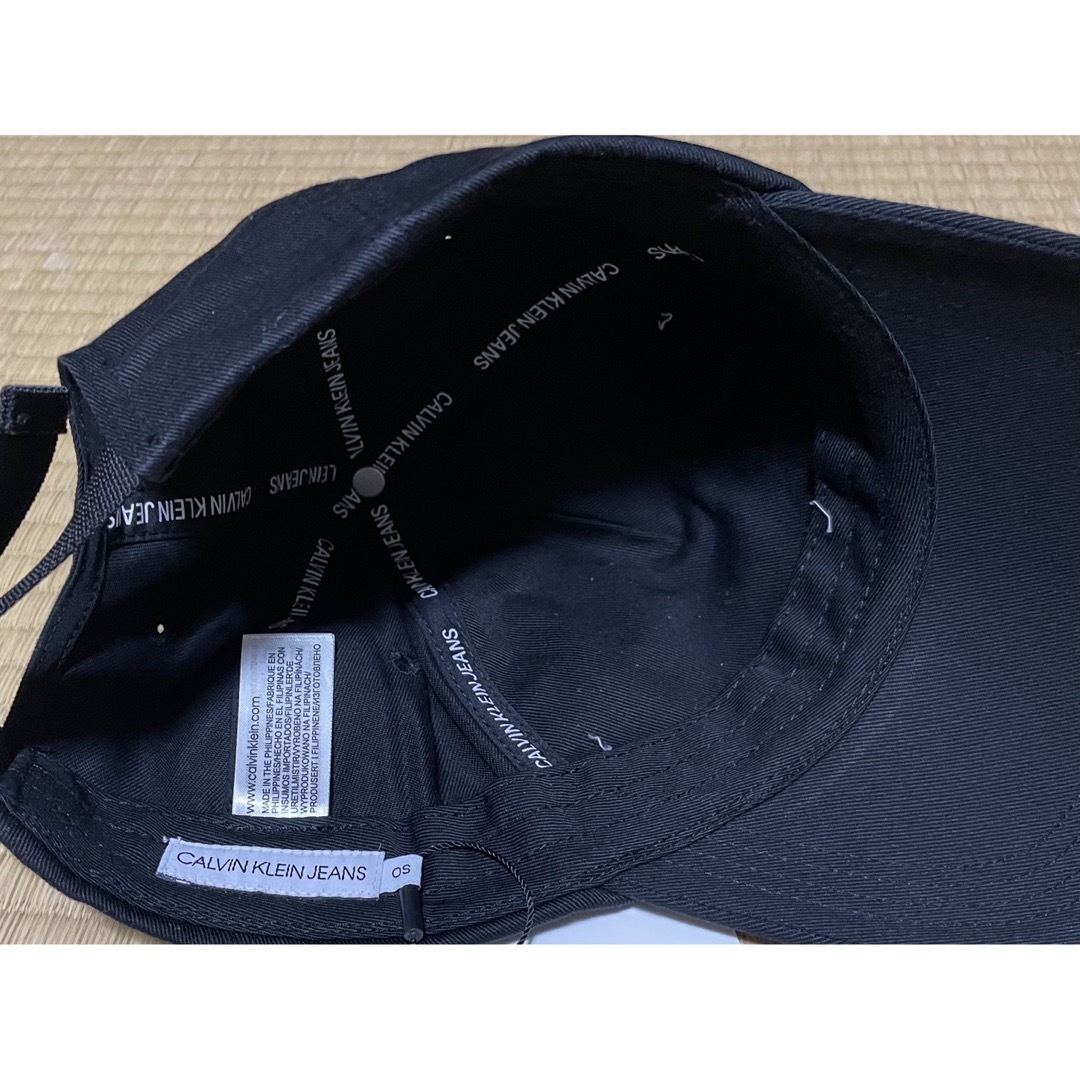 Calvin Klein(カルバンクライン)の【未使用品】CALVIN KLEIN JEANS 文字ロゴキャップ メンズの帽子(キャップ)の商品写真