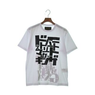 カラー(kolor)のkolor カラー Tシャツ・カットソー 1(S位) 白 【古着】【中古】(Tシャツ/カットソー(半袖/袖なし))