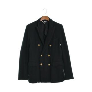 ブラックコムデギャルソン 2013年 日本製 テーラードジャケット L グレー系 BLACK COMME des GARCONS コーデュロイ ペイズリー メンズ   【220831】