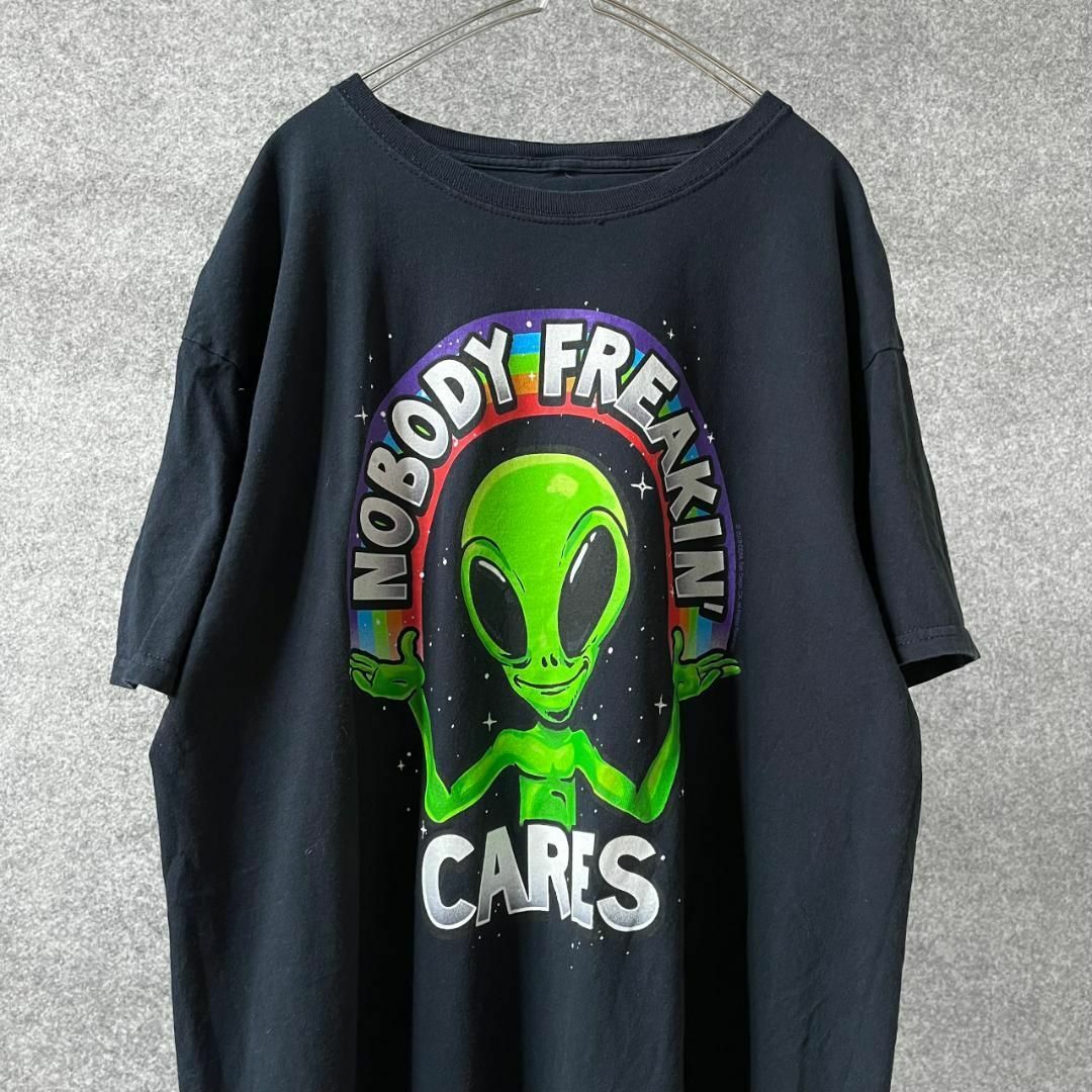 vintage エロ　Tシャツ グレイ エイリアン UFO 四十八手 宇宙人